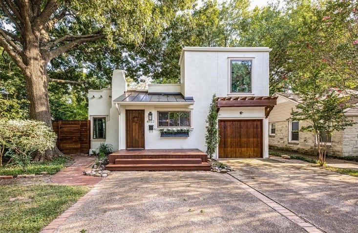 Spanish style home in bluffview neighborhood. Photo via @scottpacerealestate