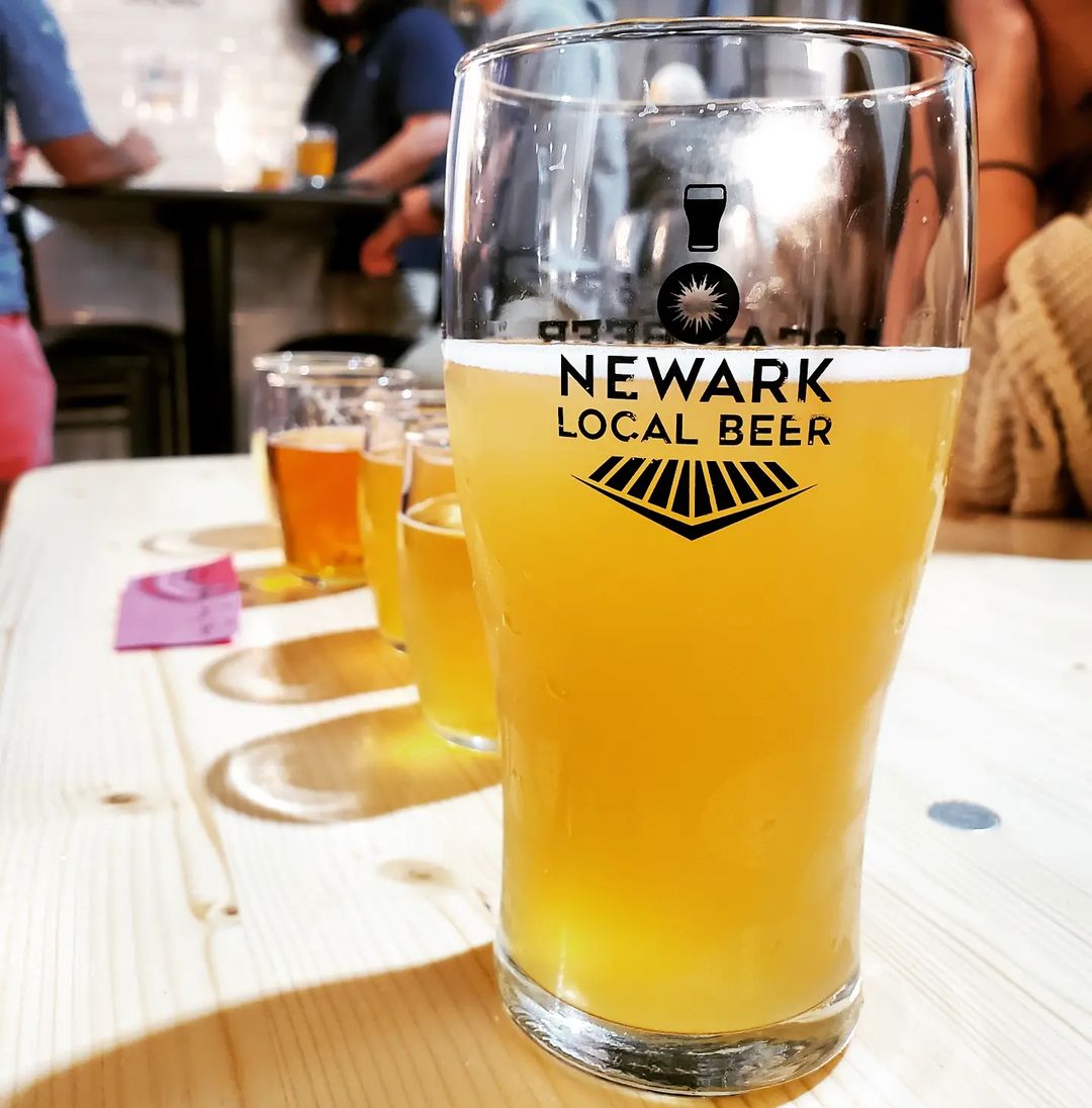 Pint of beer from Newark Local Beer Taproom and Brewery. Photo by Instagram user @apexbrewcrew.