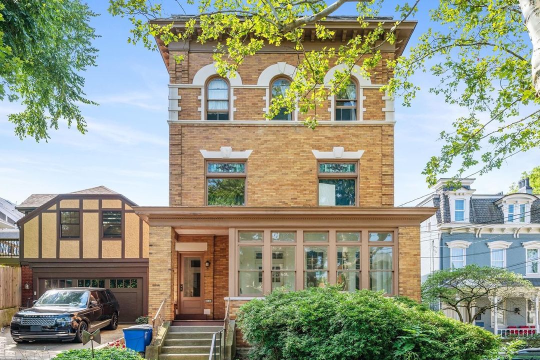 A two story home located in the Squirrel Hill North neighborhood. Photo by Instagram user @steelcityrealestate