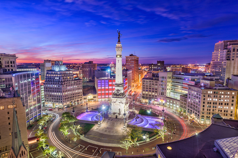 Downtown Indianapolis Skyline