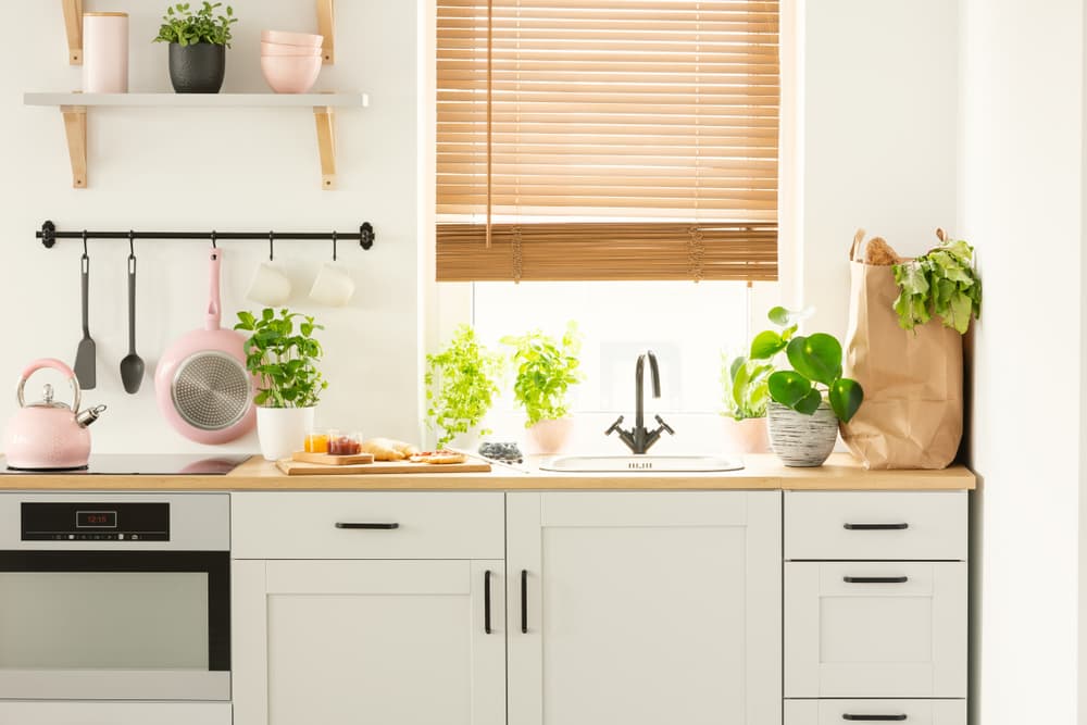 Bright, energy-efficient kitchen