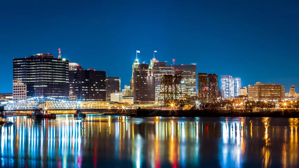 Newark Skyline at Night