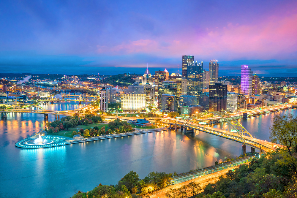 Skyline of Pittsburgh, PA