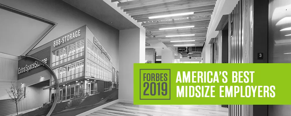 Forbes Names Extra Space Storage One of America’s Best Midsize Employers