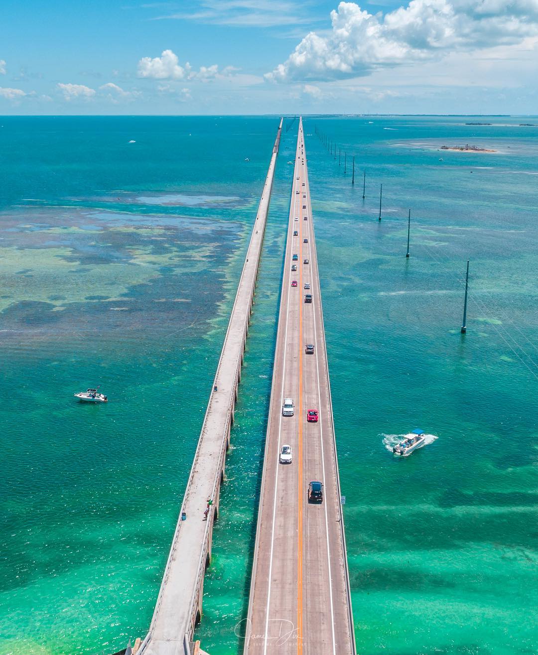 Highway hovering over ocean. Photo by Instagram user @sublime.imagery