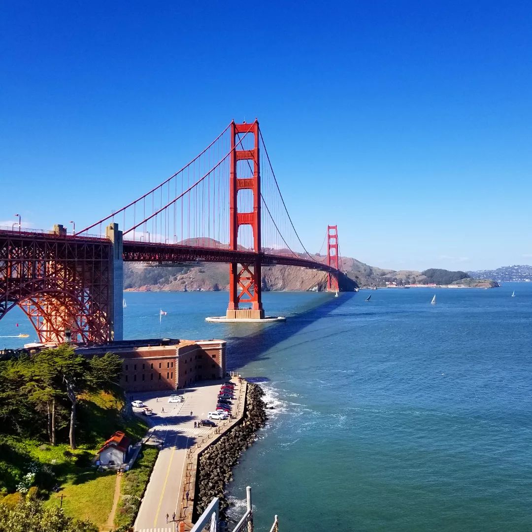 View of the Golden Gate Bridge. Photo by Instagram user @tigister32