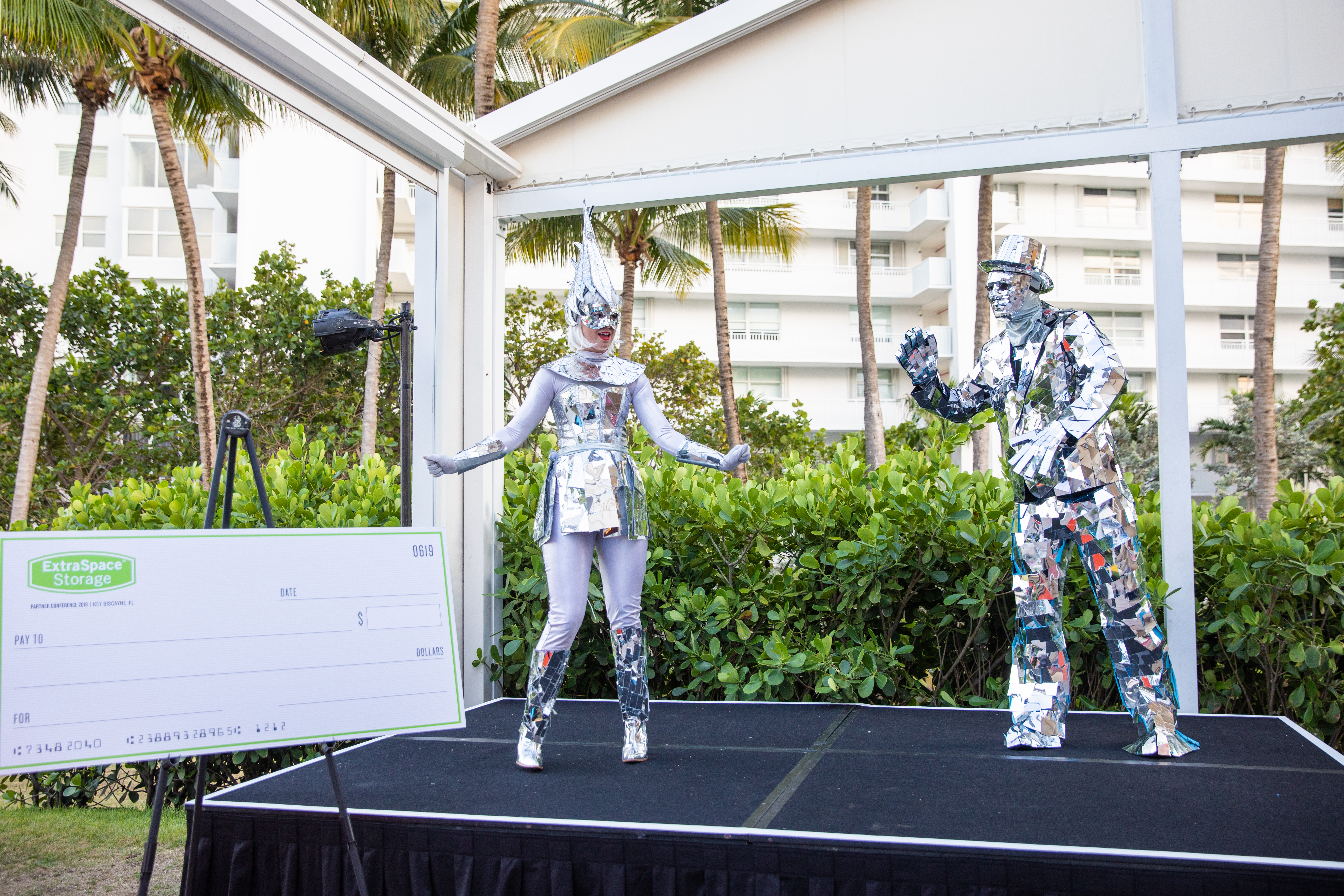Costume contest during the 2019 Partner Conference for Extra Space Storage