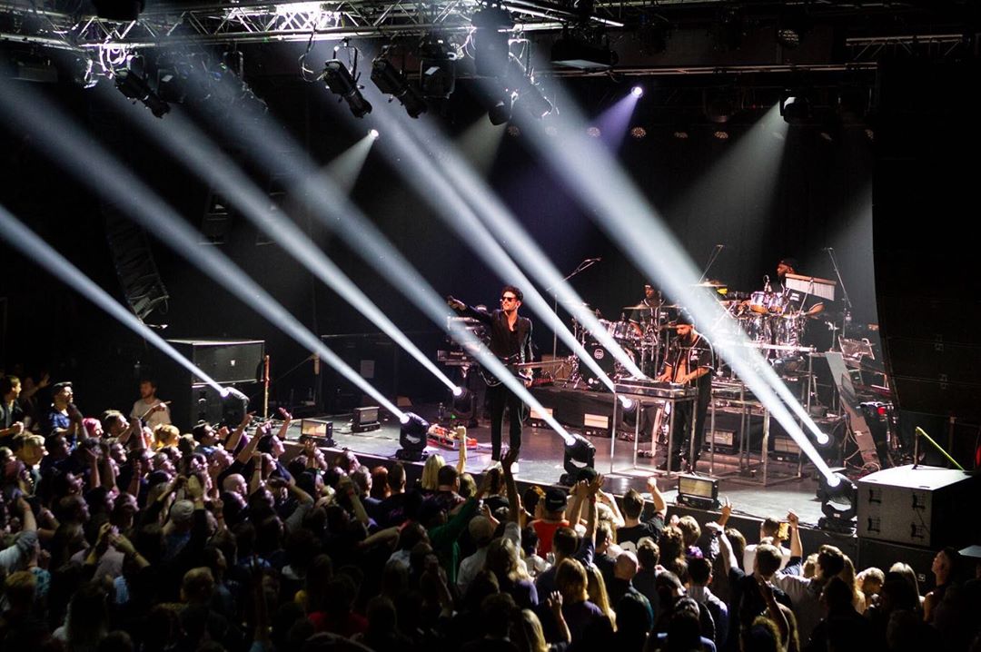 Concert with strobe light at First Avenue in Minneapolis. Photo by Instagram user @firstavenue