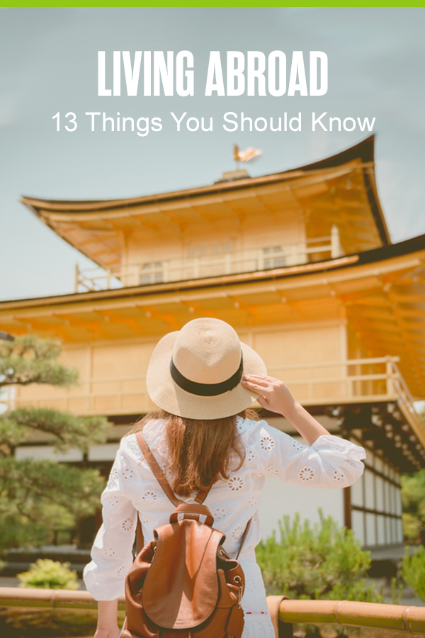 Pinterest Graphic: Living Abroad: 13 Things to Know