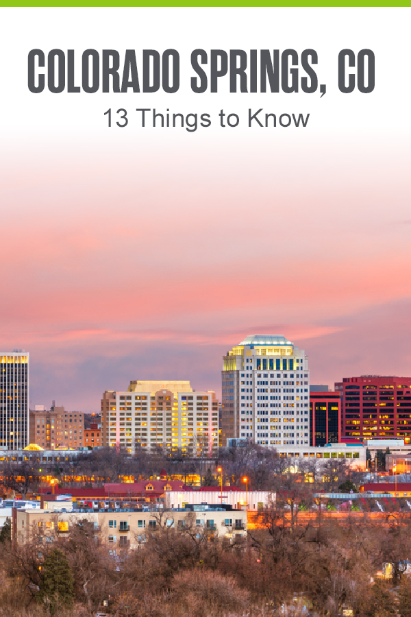 13 Things to Know About Living in Colorado Springs
