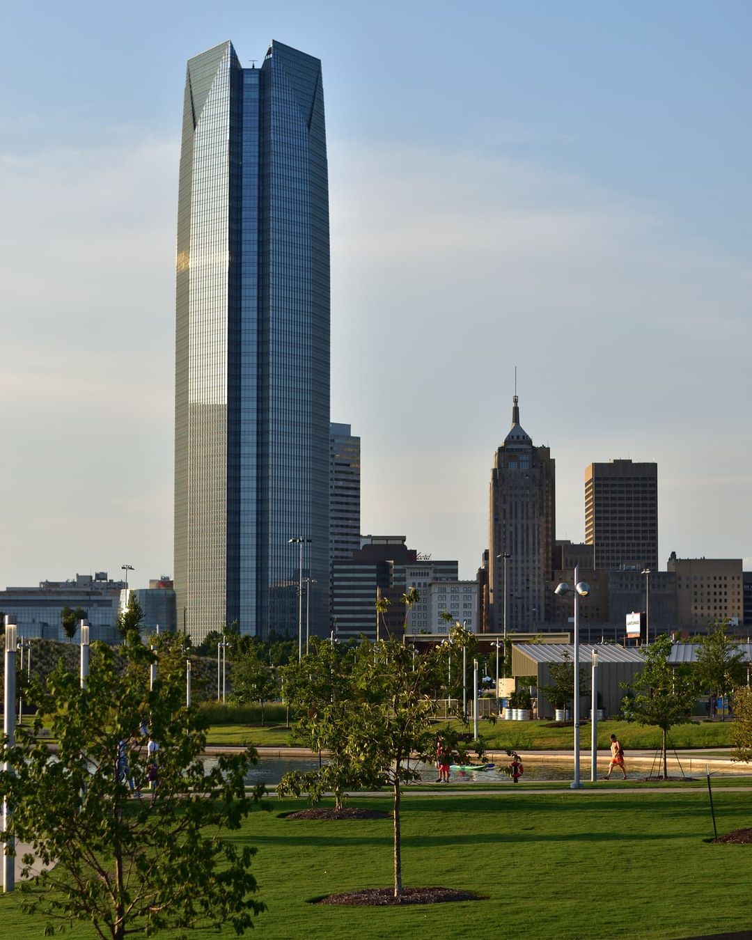 Photo of Oklahoma City's skyline. Photo by Instagram user @pics_by_isaiah.