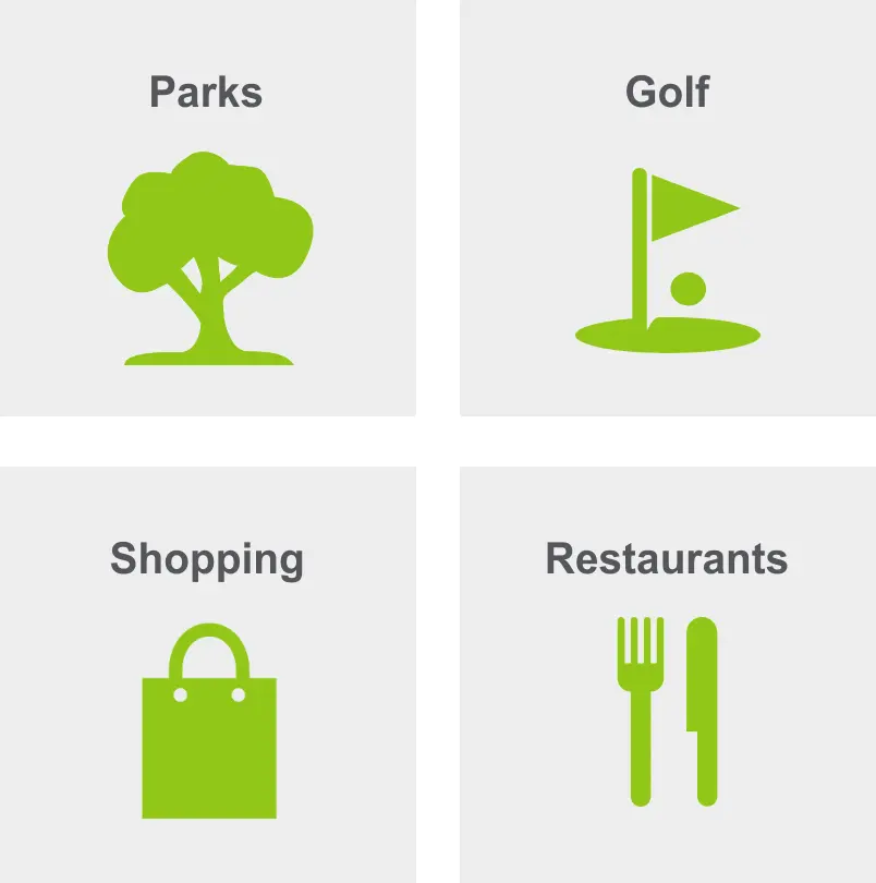 Activities in south mountain include parks, golf, shopping, and restaurants. 