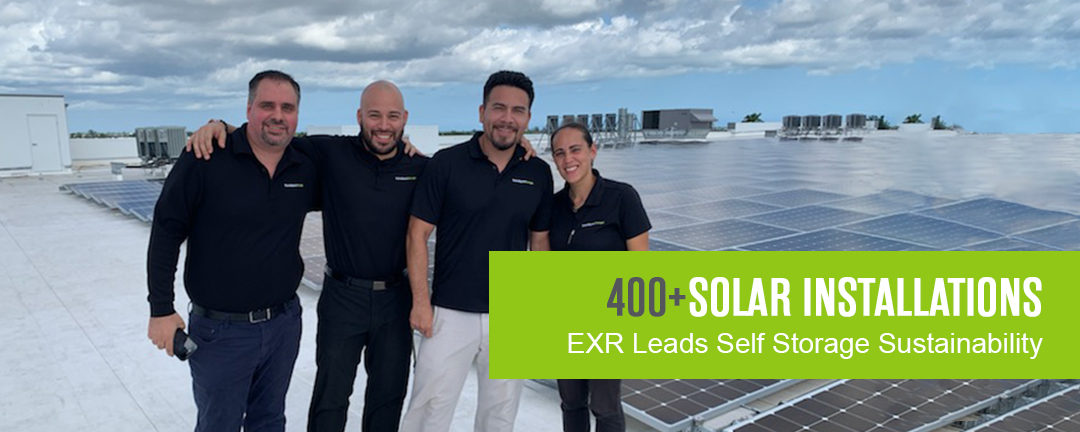 400+ Solar Installations: Extra Space Storage Leads Self Storage Industry