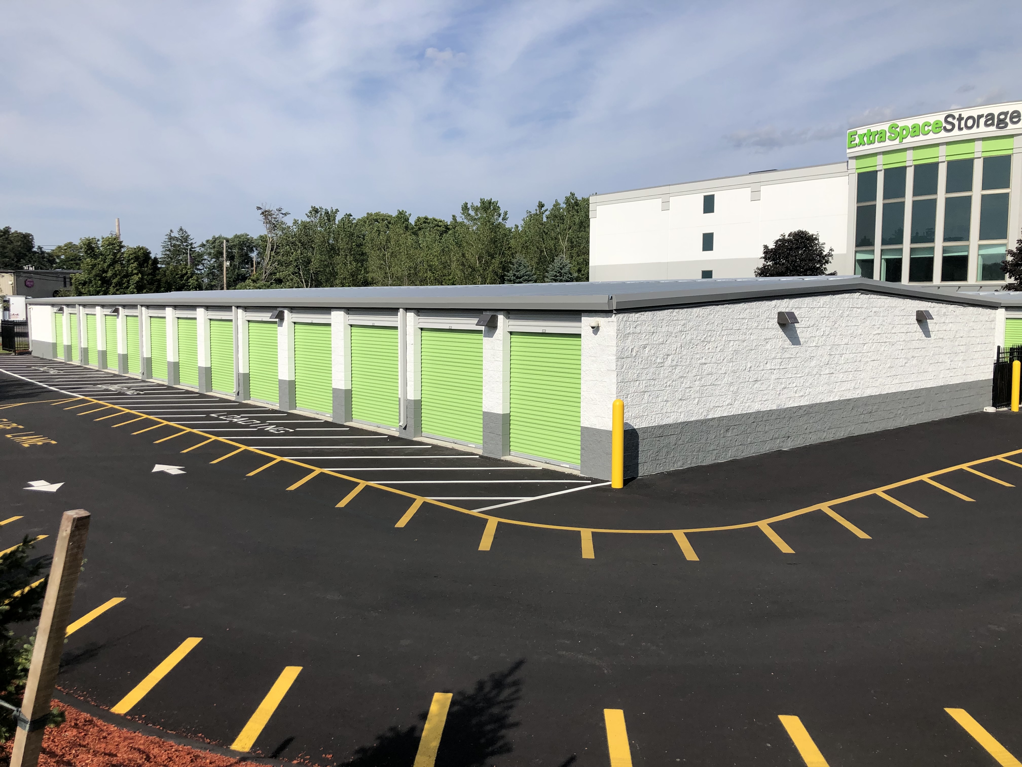 Extra Space Storage facility in Danvers, MA after expansion project in 2019