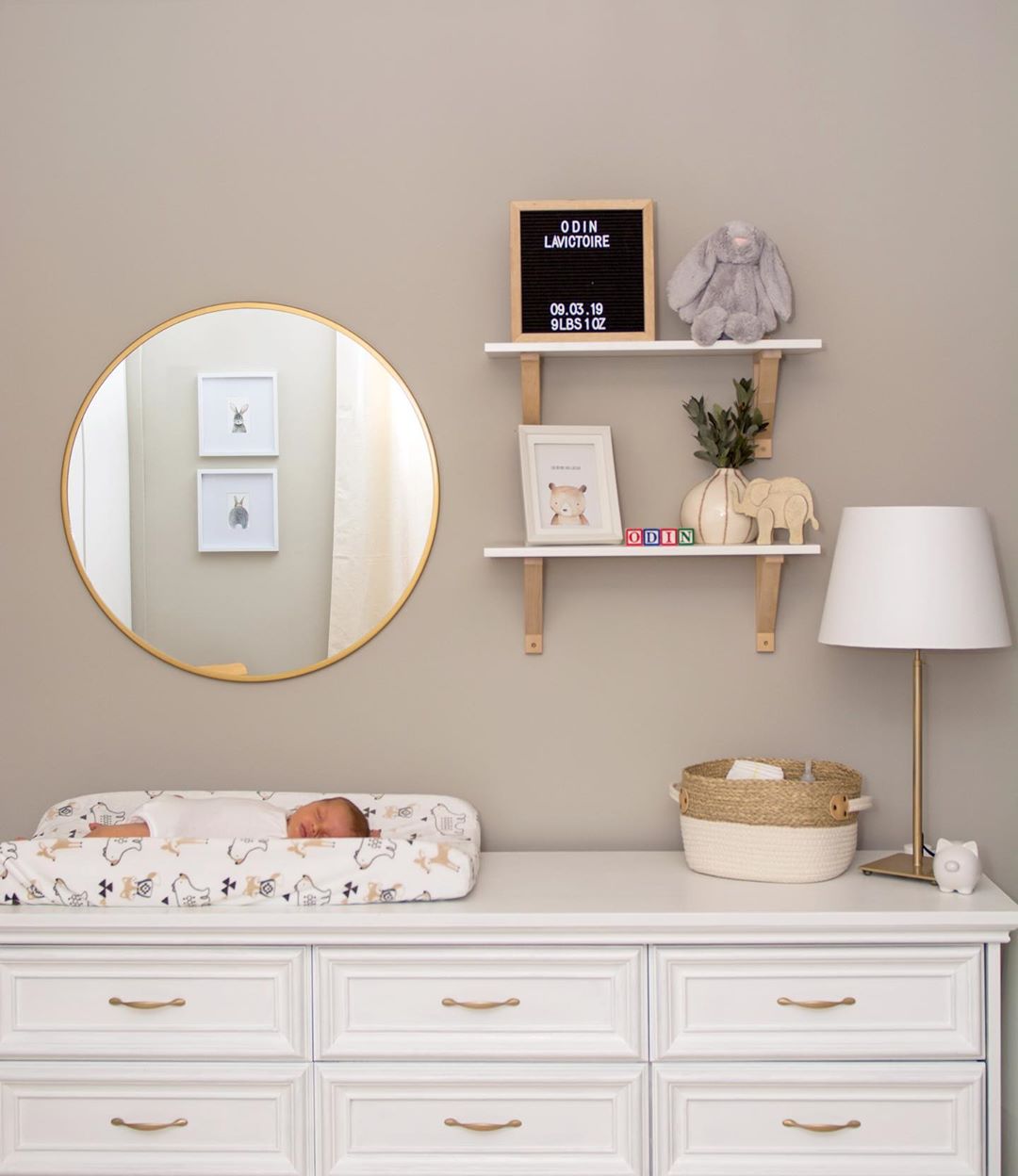 19 Creative Ideas For Baby Room Storage, Add Changing Table To Dresser