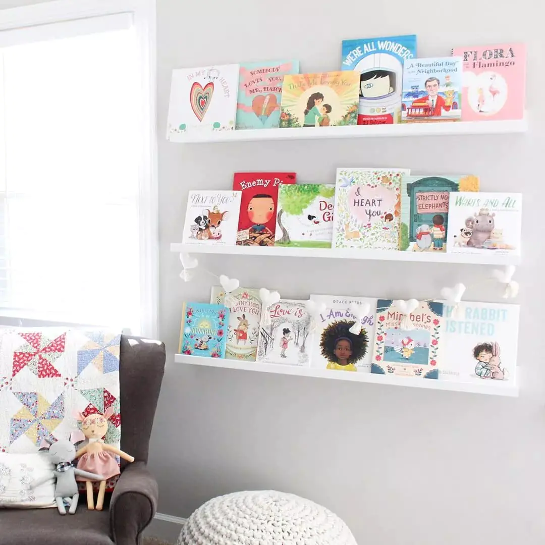 Beautiful Nursery Shelving Ideas