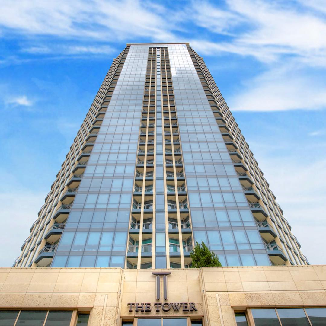 The Tower Residential in Downtown Fort Worth, TX. Photo by Instagram user @duweolsengroup