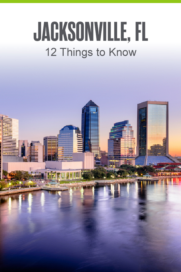 Pinterest Graphic: Jacksonville, FL: 12 Things to Know
