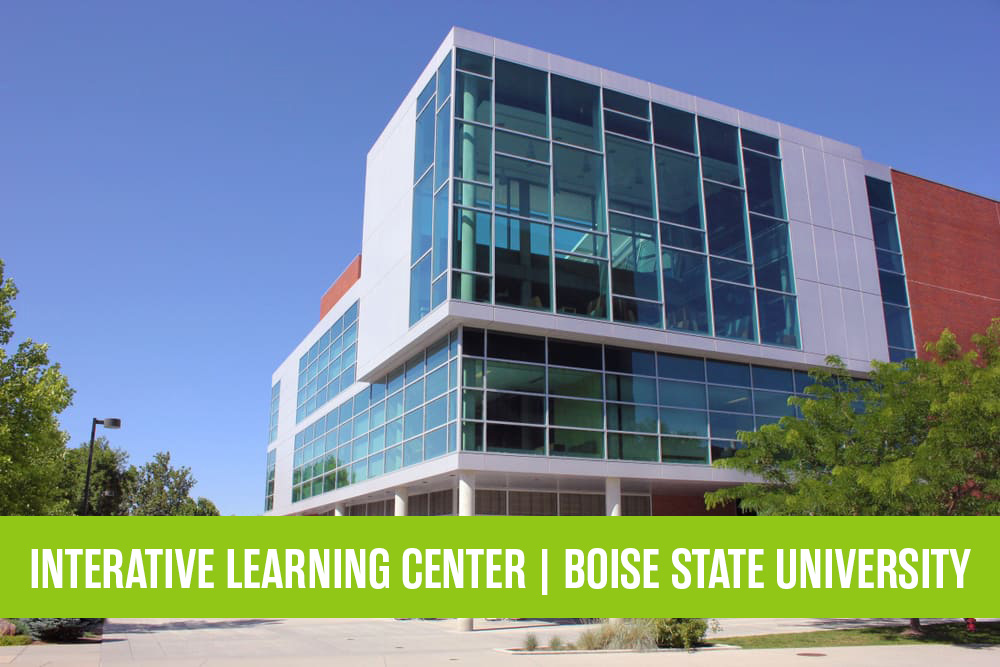 The interactive learning center at Boise State University. 