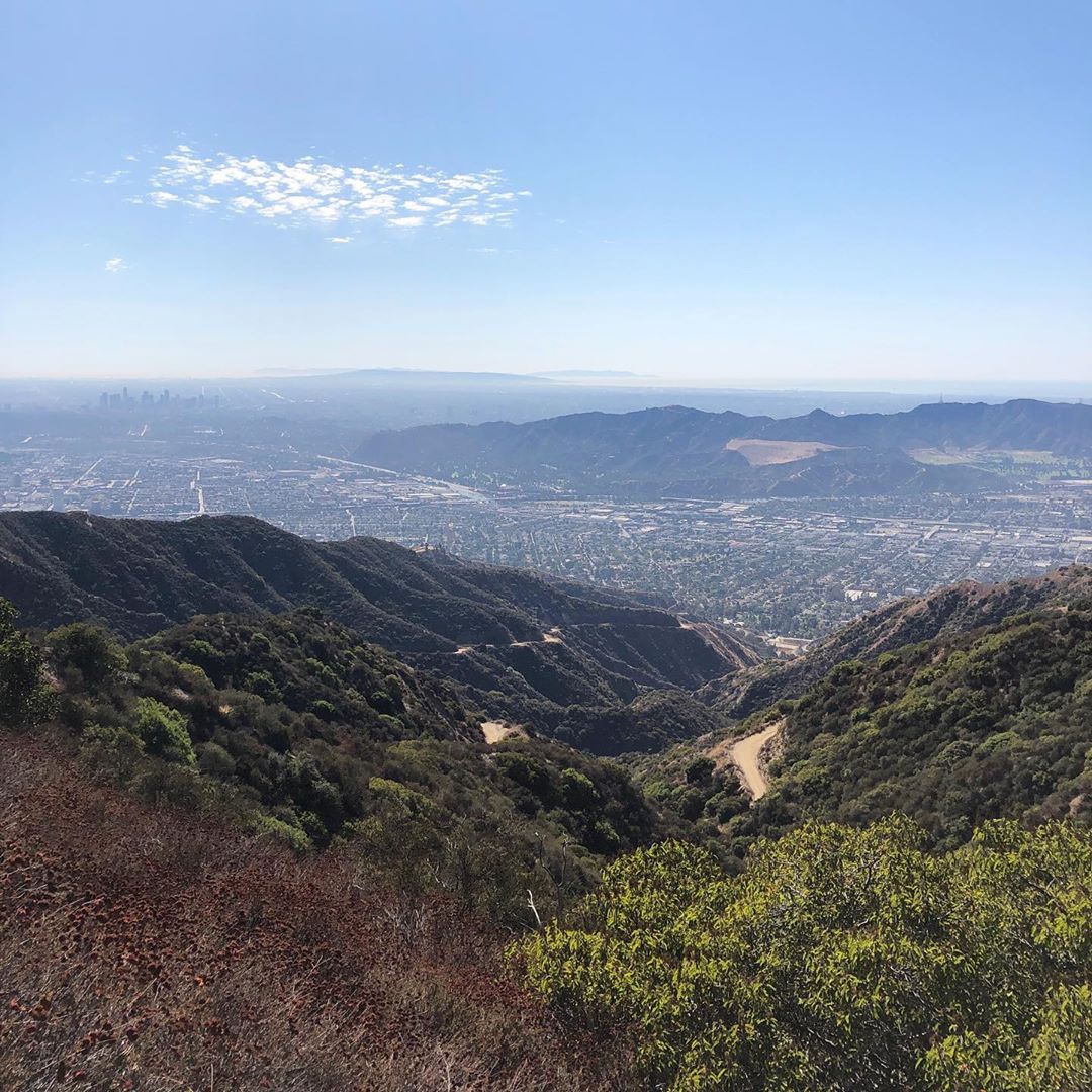 View of the Mountains in Glendale, Los Angeles, CA. Photo by Instagram user @myglendale