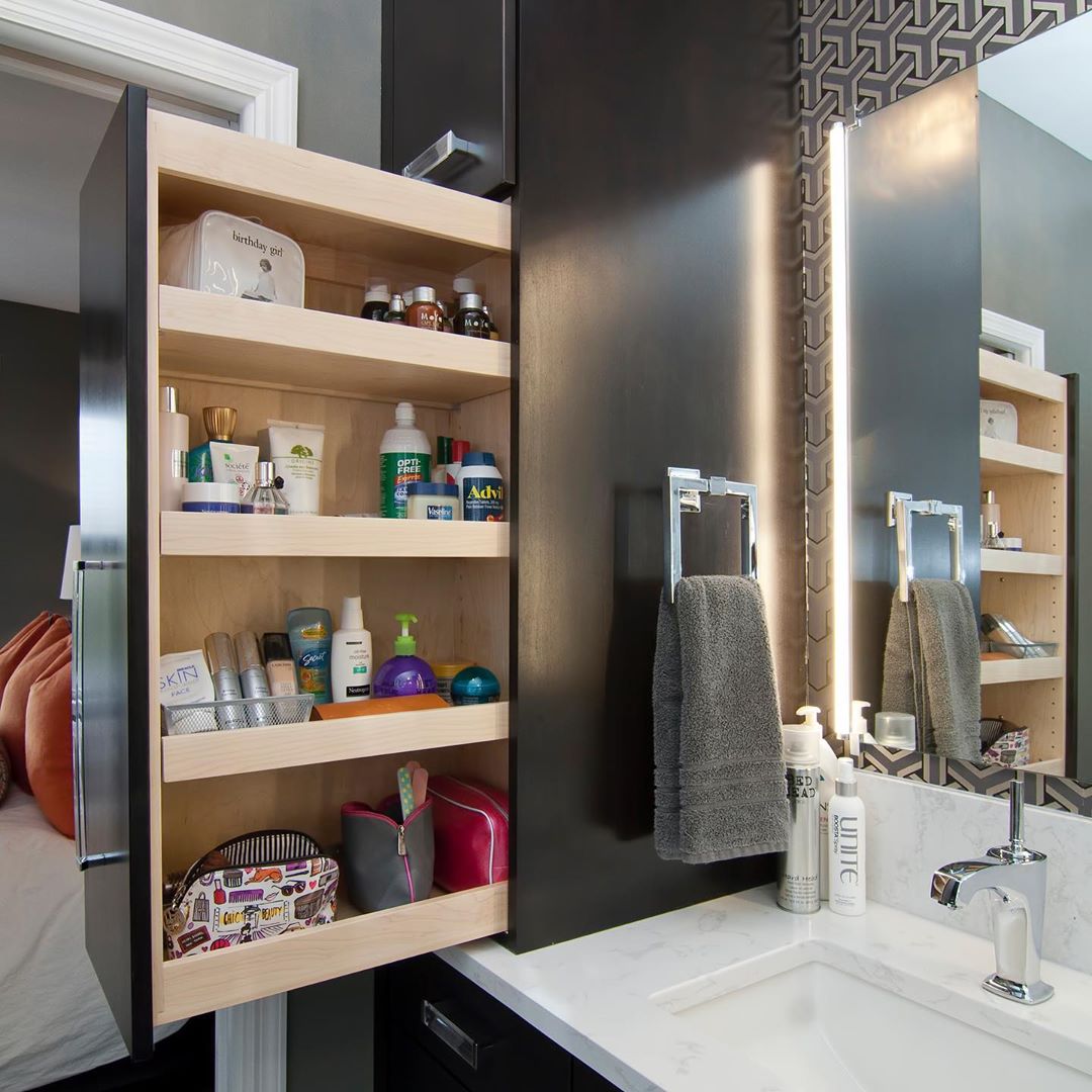 16 Smart Hidden Bathroom Storage Ideas