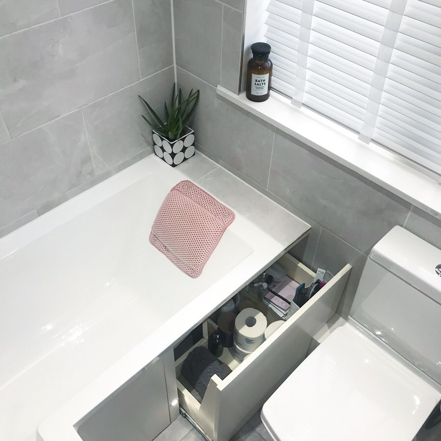 16 Smart Bathroom Storage Ideas, Convert Unused Bathtub To Storage