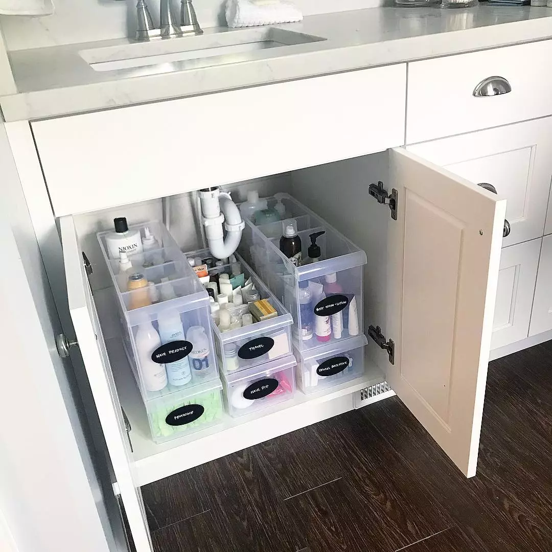 How to Add to Your Under-Sink Storage Without Drawers