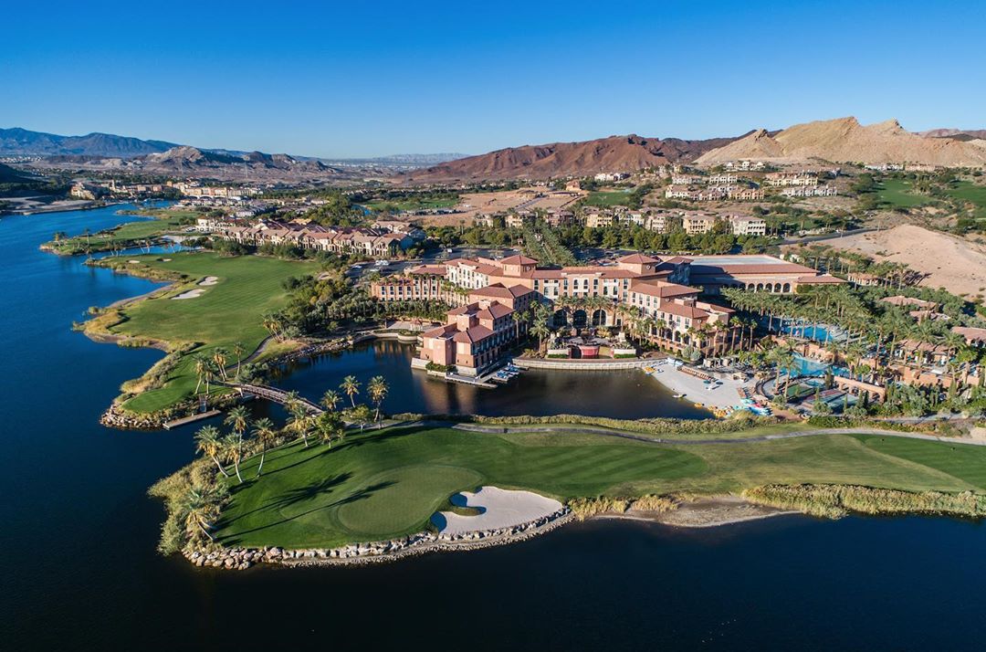 Aerial View of Henderson, NV Golf Course. Photo by Instagram User @reflectionbaylv