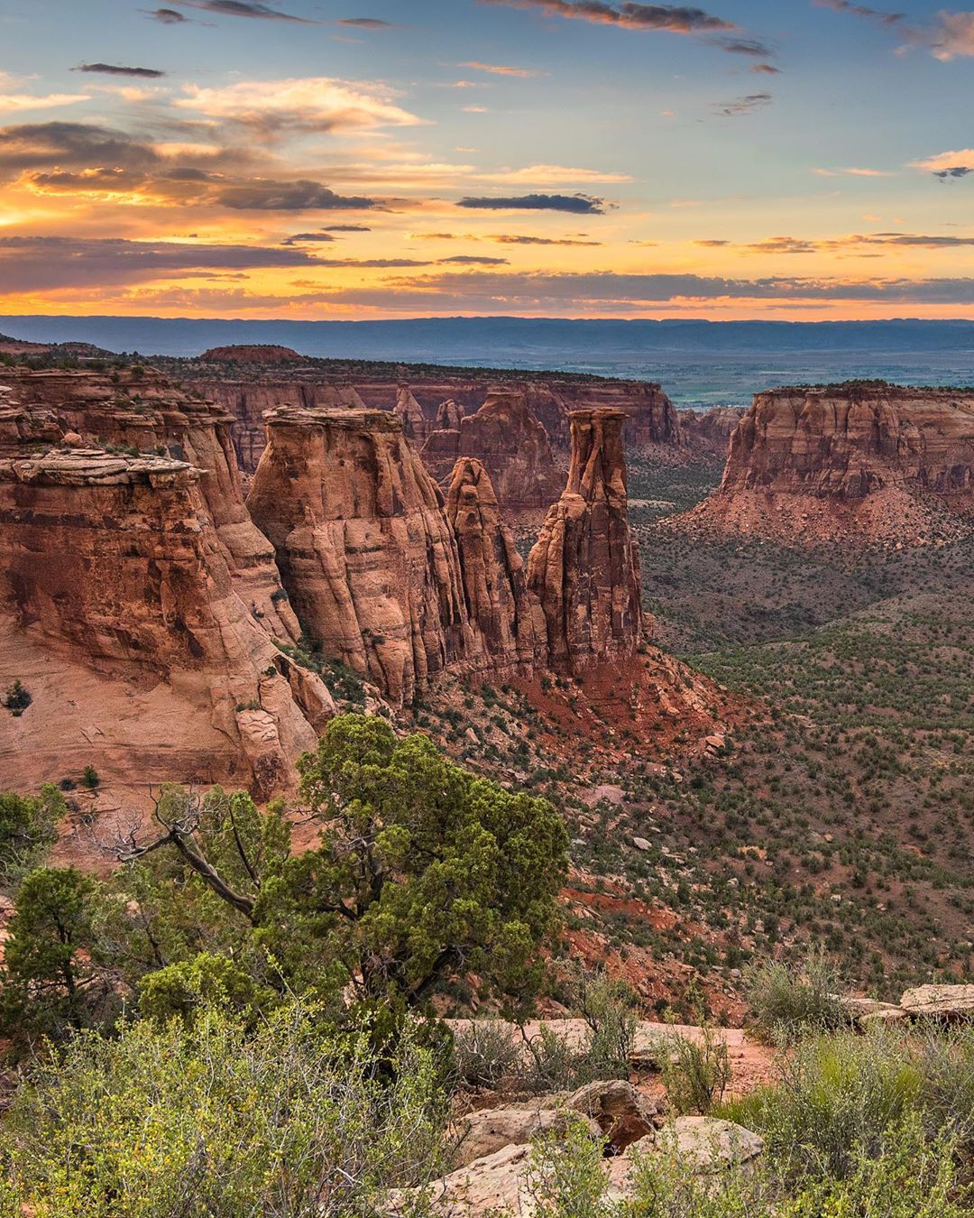 Colorado National Monument in Fruita, CO. Photo by Instagram user @clairecophotos