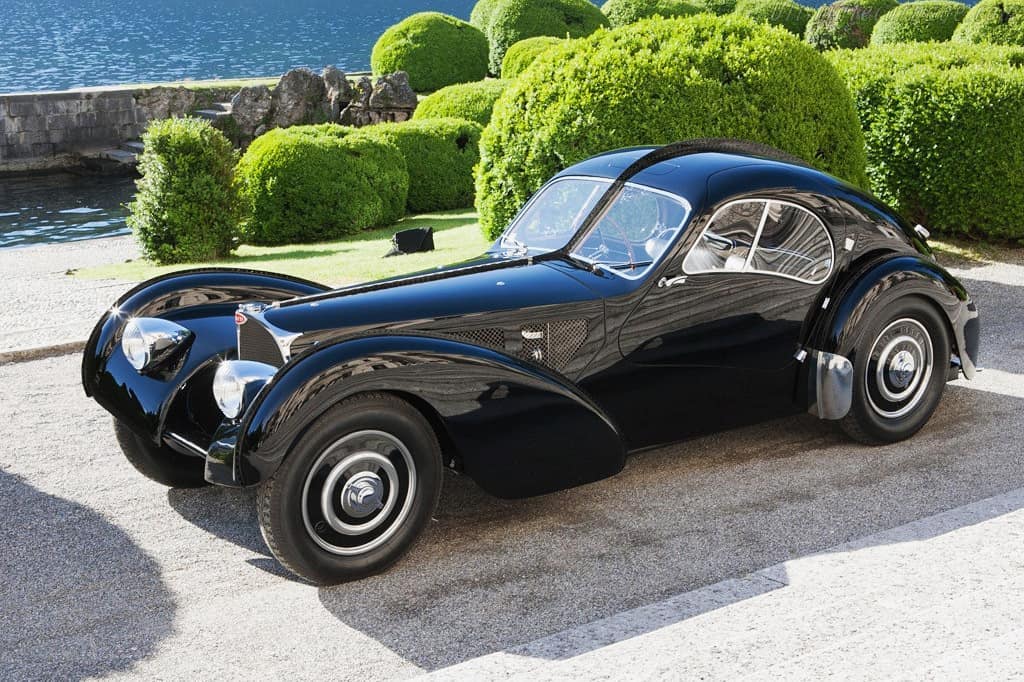 Bugatti Type 57SC Parked at Villa. Photo by Instagram user @perfect_elegance_