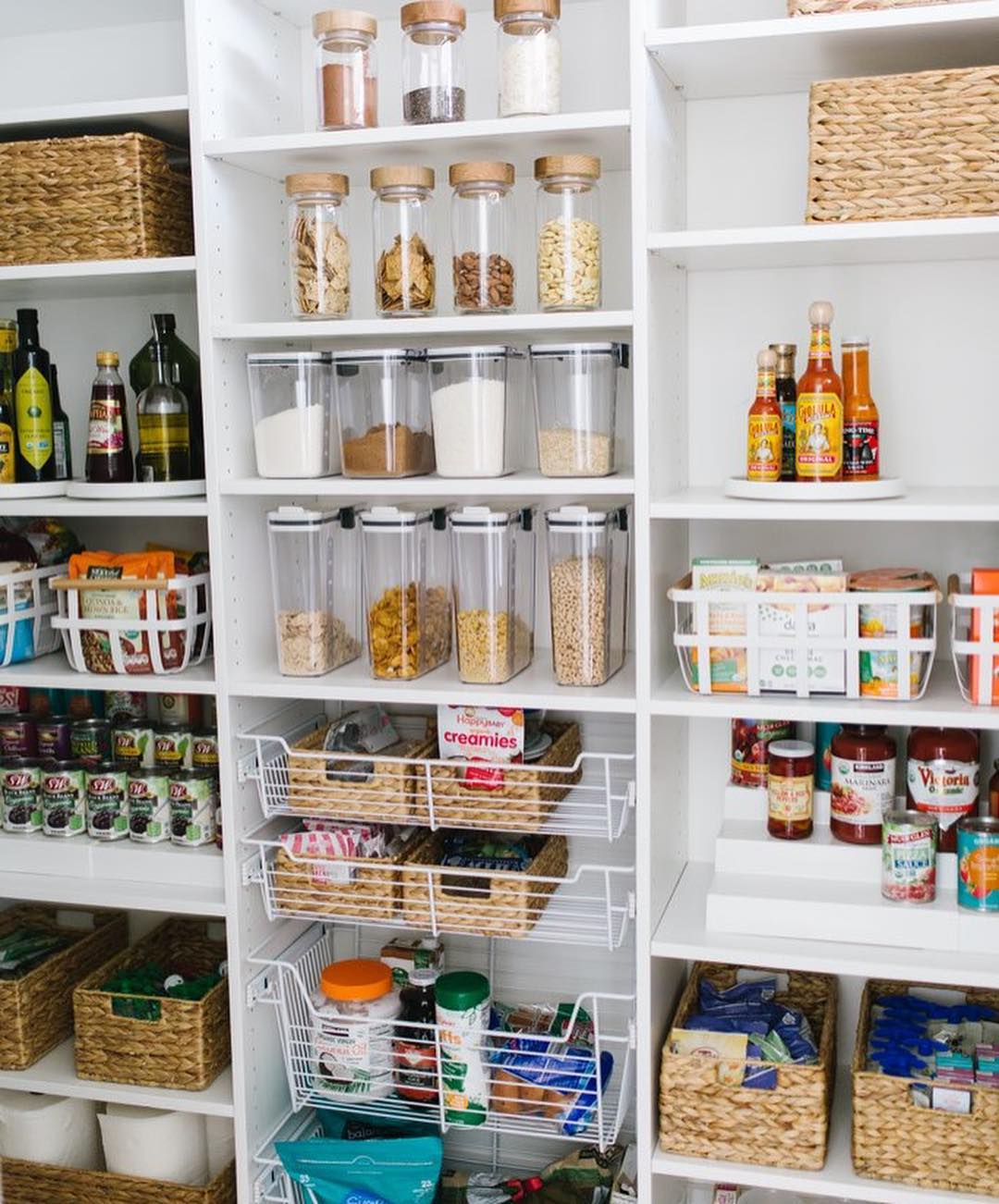 Well Organized Pantry at Home. Photo by Instagram user @joanna_organize