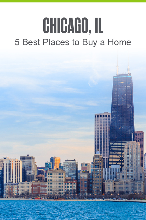 Pinterest Image: Chicago, IL: 5 Best Places to a Buy a Home: Extra Space Storage