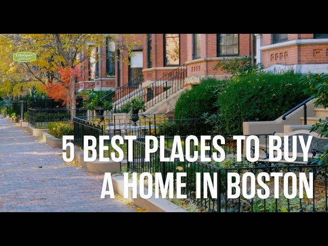 The Top Places to Live in and Around Boston