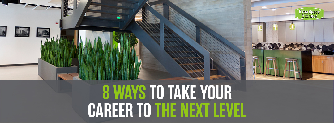 Featured Image: 8 Ways to Take Your Career to the Next Level: Extra Space Storage