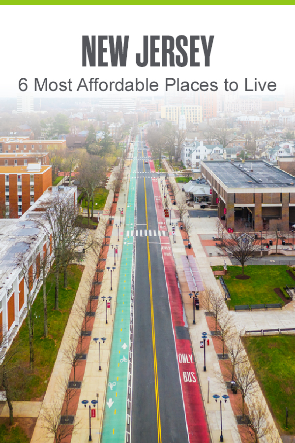 Pinterest Image: New Jersey: 6 Most Affordable Places to Live