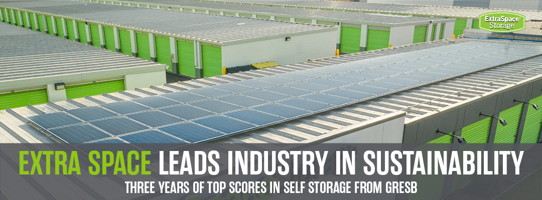 Extra Space Leads Industry in Sustainability: Three Years of Top Scores in Self Storage from GRESB