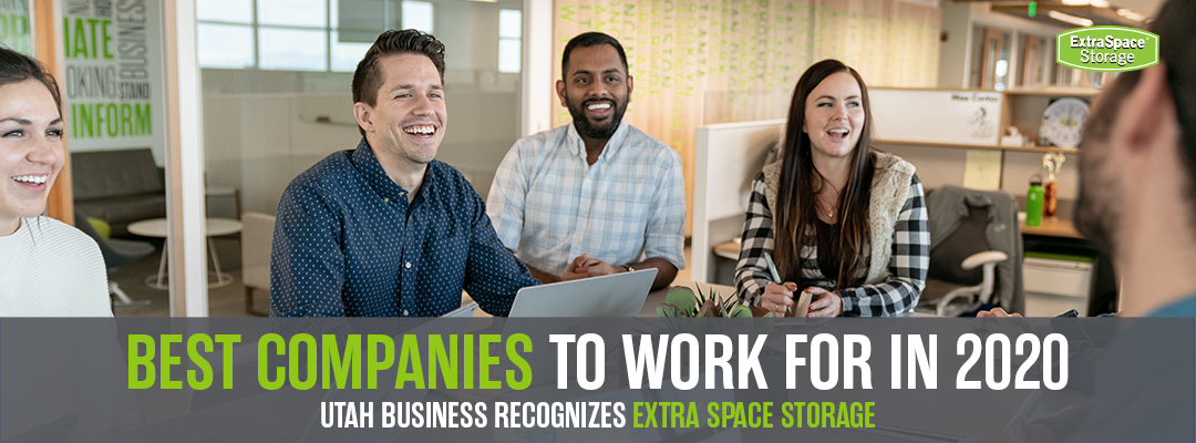 Best Companies to Work For 2020: Utah Business Recognizes Extra Space Storage
