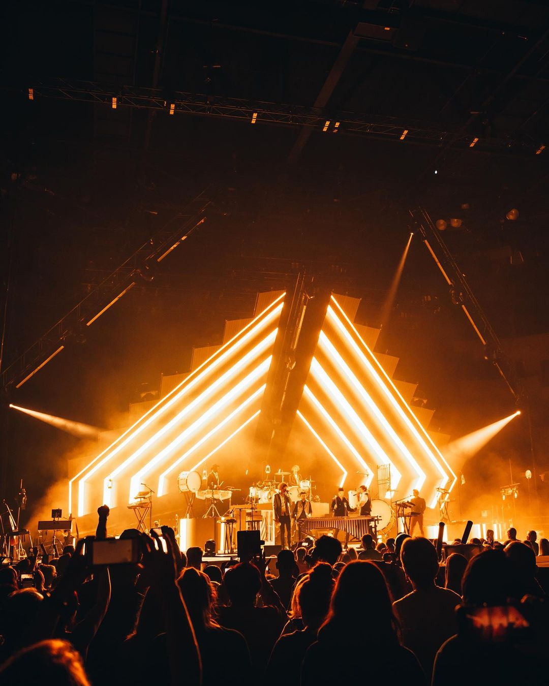 Forking and Country band kicking off their Burn The Ships Tour in Trenton's CURE Insurance Arena. Photo by Instagram user @forkingandcountry