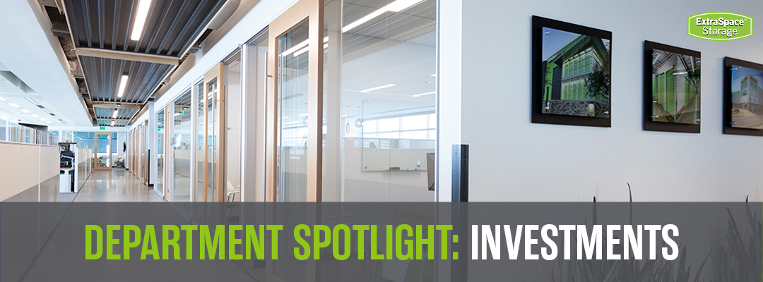 Extra Space Storage: Department Spotlight: Investments