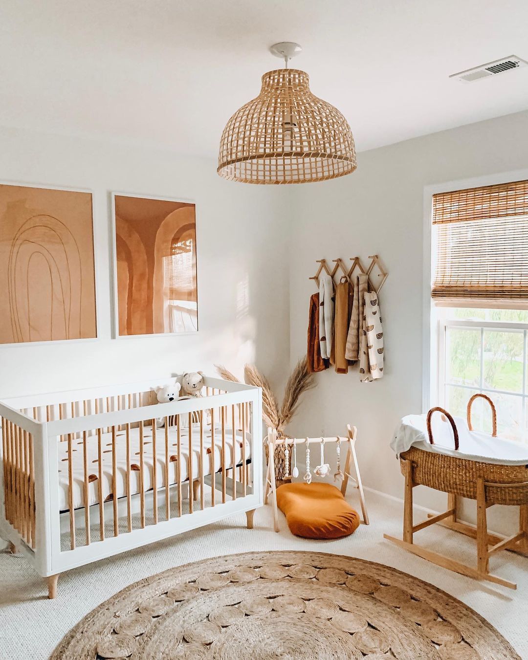 Modern Designed Baby Room. Photo by Instagram user @asanaandoils