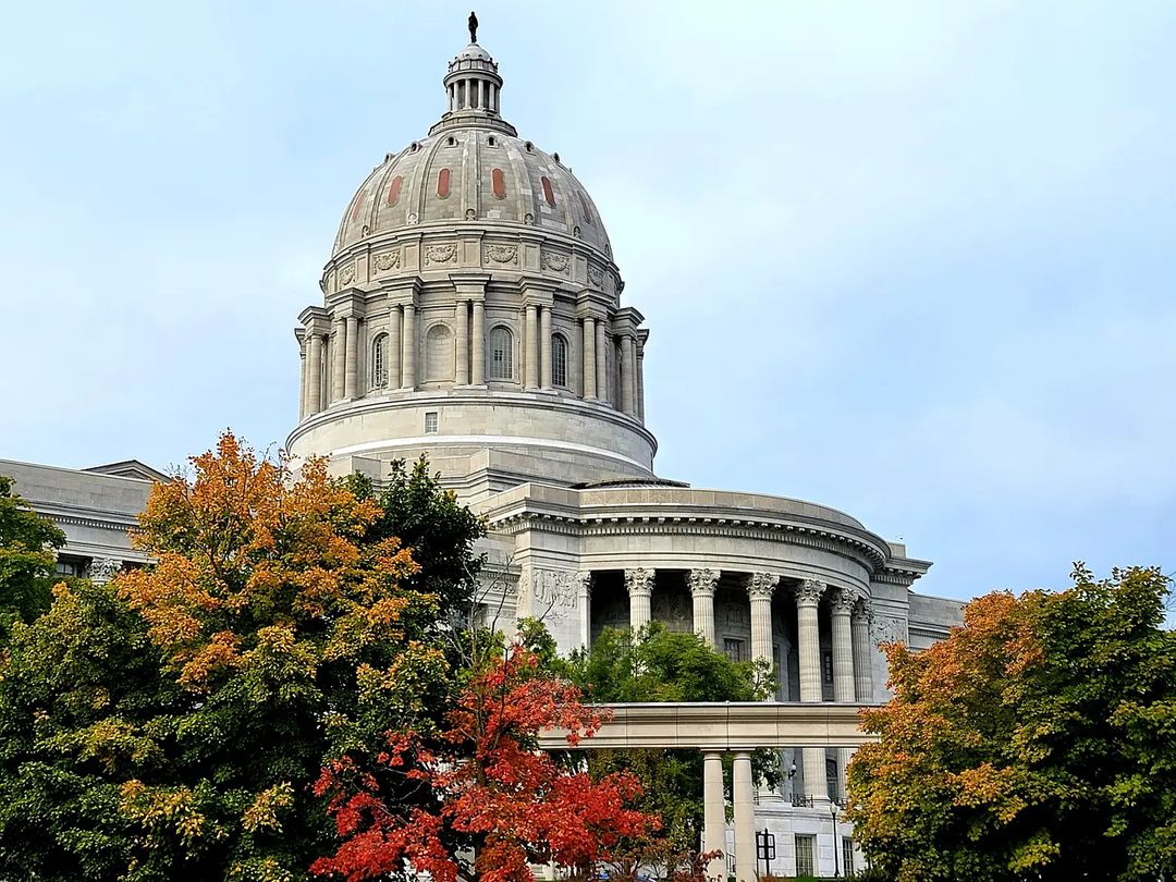 Missouri State Capitol. Photo by Instagram user @carrietergin