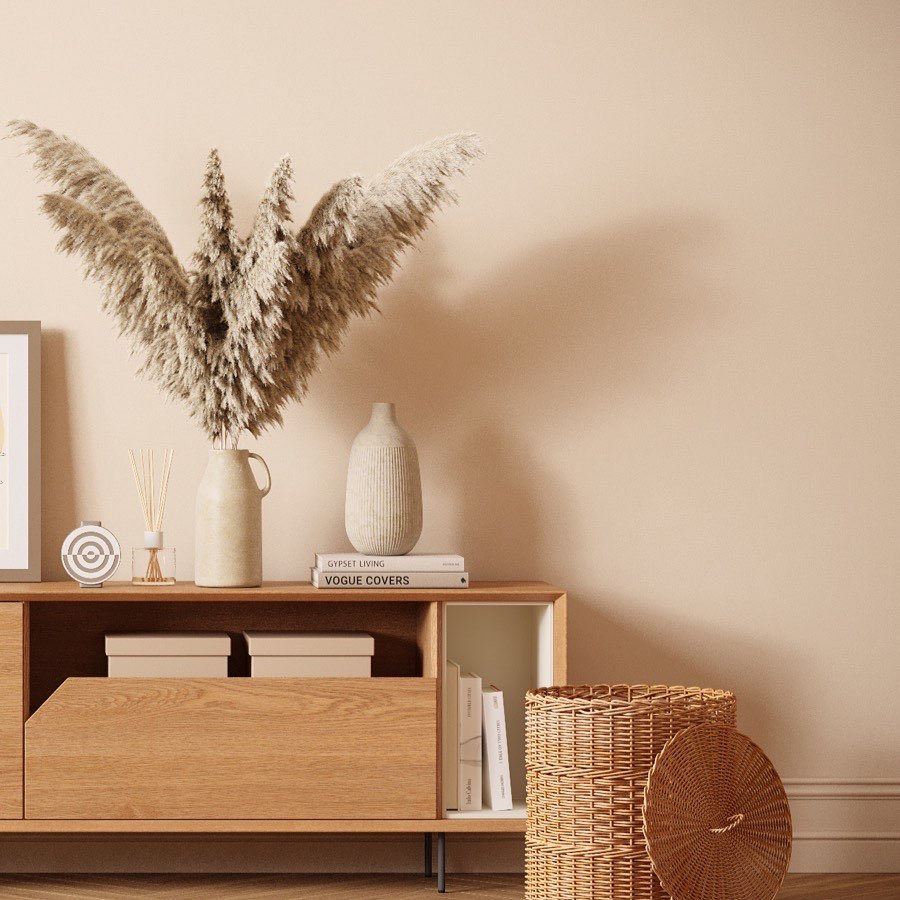 White oak bedroom credenza. Photo by Instagram user @maiimo.furniture