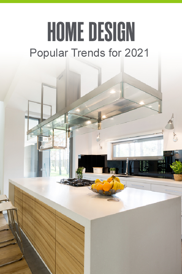 Pinterest Image: Home Design: Popular Trends for 2021: Extra Space Storage