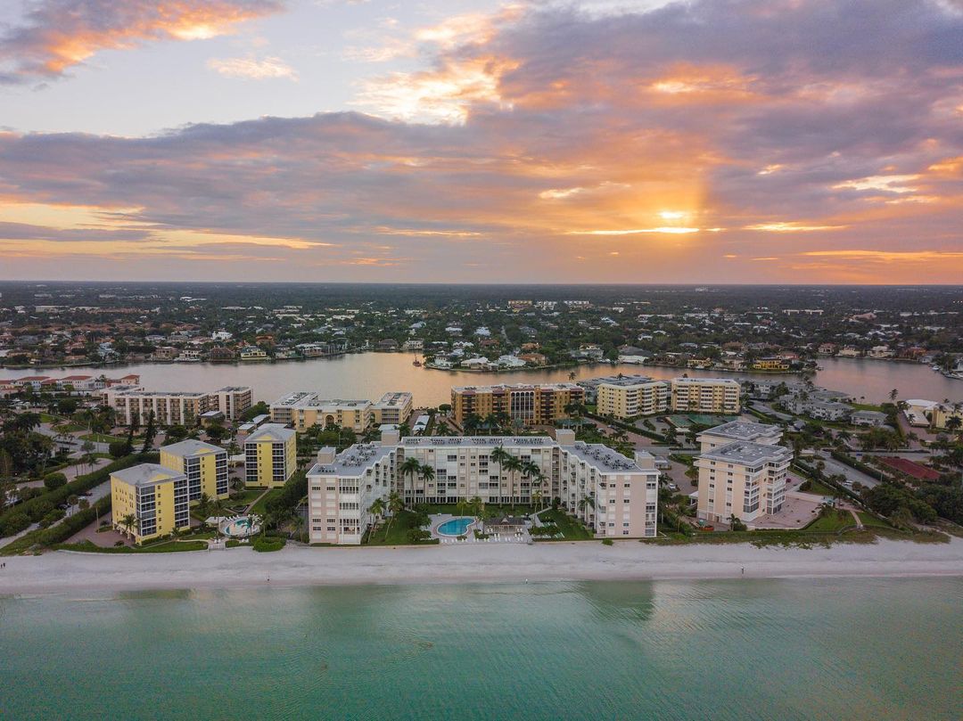View of the Fort Myers Coast at Sunset. Photo by Instagram user @proplife_imaging