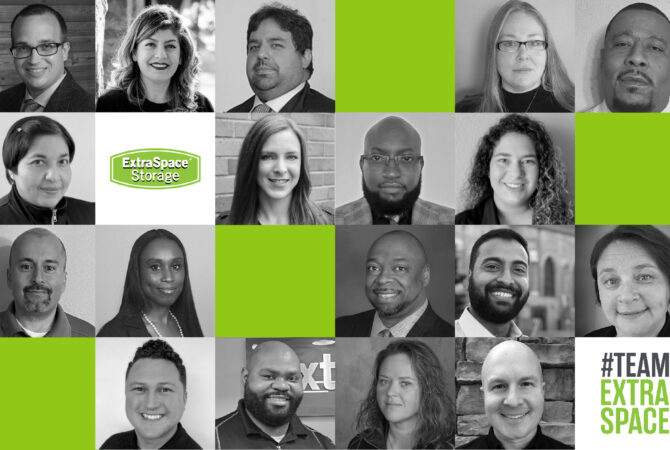 New Extra Space Storage 2020 CEO Team of Excellence Award Winners graphic