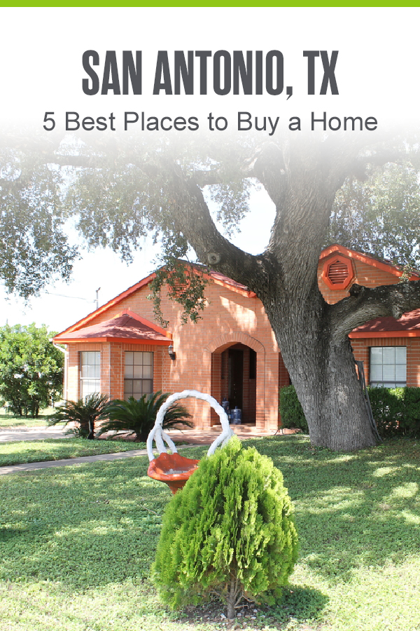 Pinterest Image: San Antonio, TX: 5 Best Places to Buy a Home: Extra Space Storage