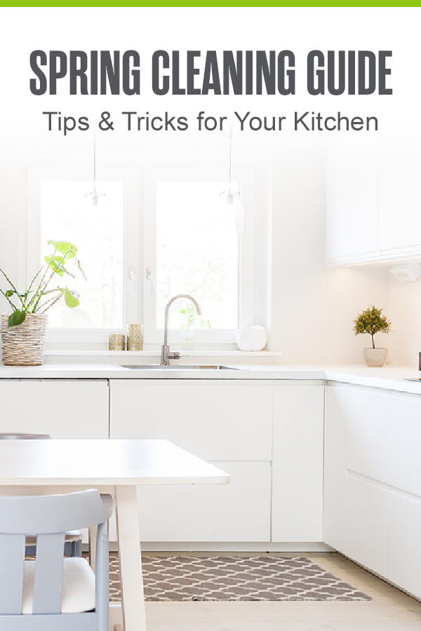 Pinterest Image: Spring Cleaning Guide: Tips & Tricks for Your Kitchen: Extra Space Storage