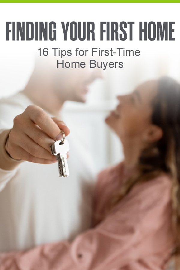 Pinterest Image: Finding Your First Home: 16 Tips for First-Time Home Buyers: Extra Space Storage