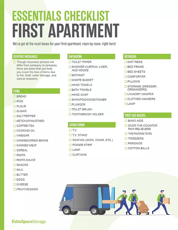 First Time Apartment Renter's Guide: 20 Step Checklist