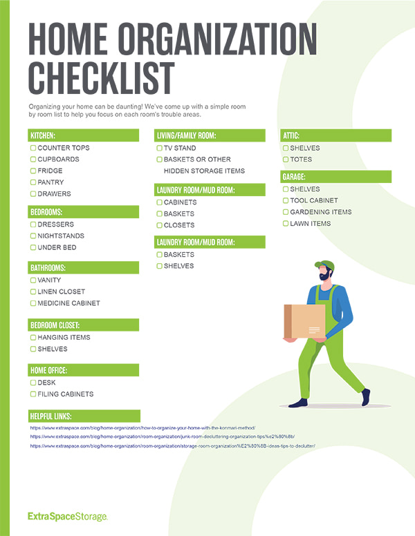 Home Organization Checklist Thumbnail
